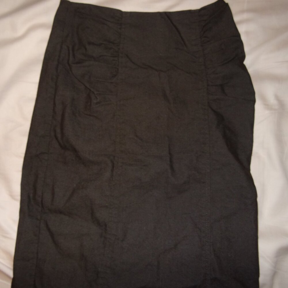 womens business casual grey size 0 skirt